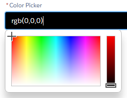 Component: CodeEditorInputField & ColorPickerInputField